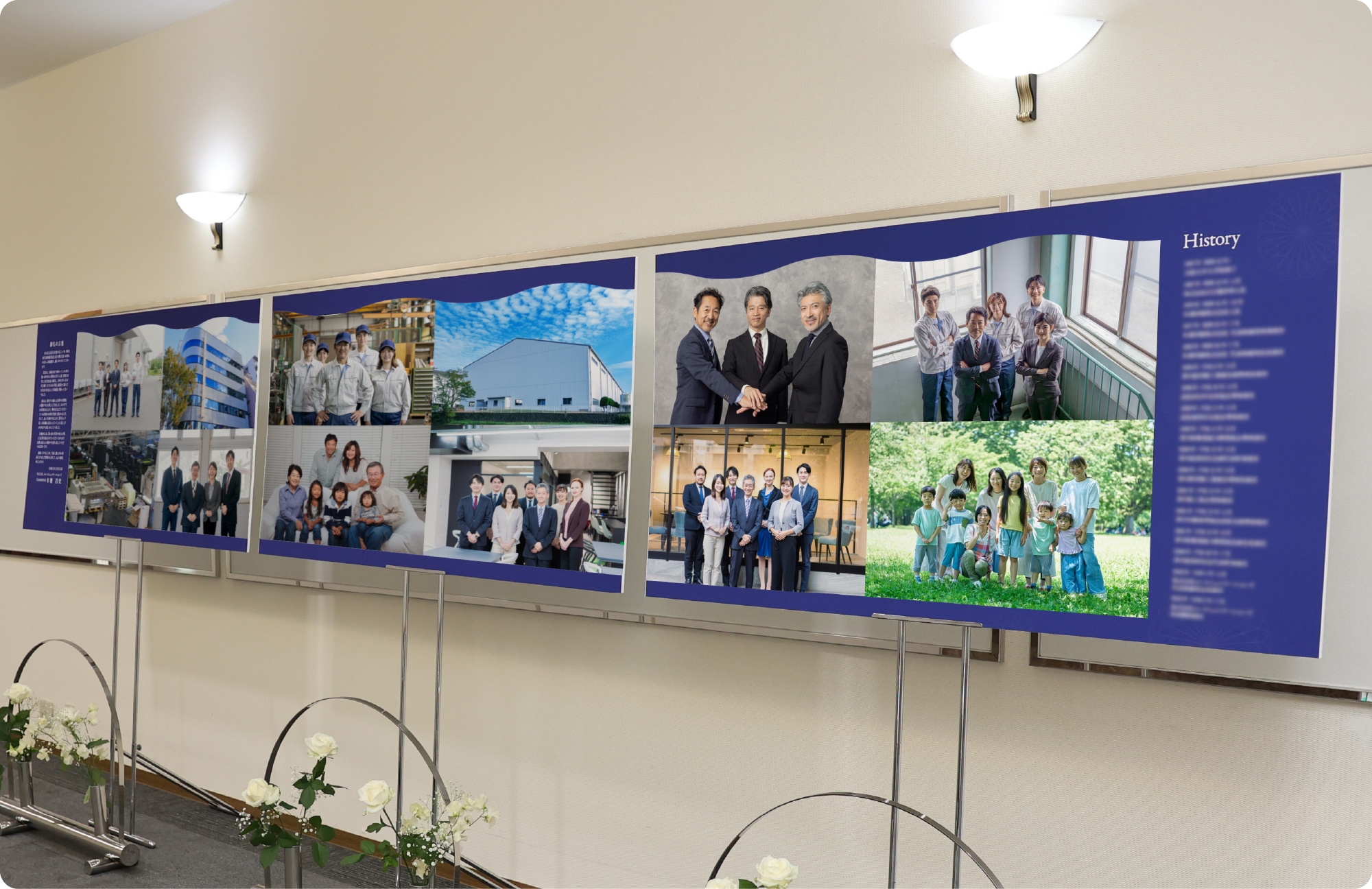 公益会館メモリアルパネルのイメージ